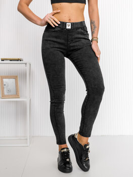 Fekete női farmer leggings Bolf W7260