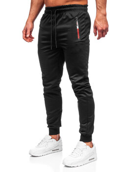 Férfi jogger nadrág fekete színben Bolf JX5007