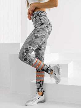 Női leggings szürke színben Bolf 20329