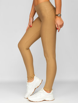Női push up leggings barna színben Bolf J50718