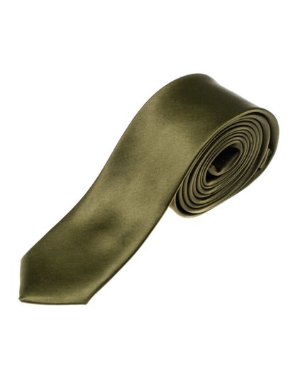 Elegáns férfi nyakkendő sötétzöld Bolf K001