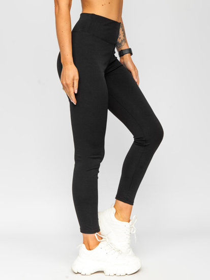 Fekete színű női push up leggings Bolf L717