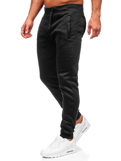 Férfi jogger nadrág fekete színben Bolf XW01