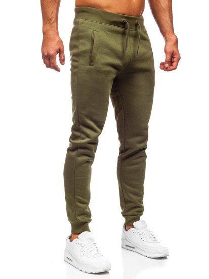 Férfi jogger nadrág khaki színben Bolf XW01-A