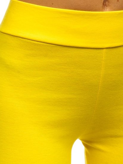 Női leggings sárga Bolf YW01058