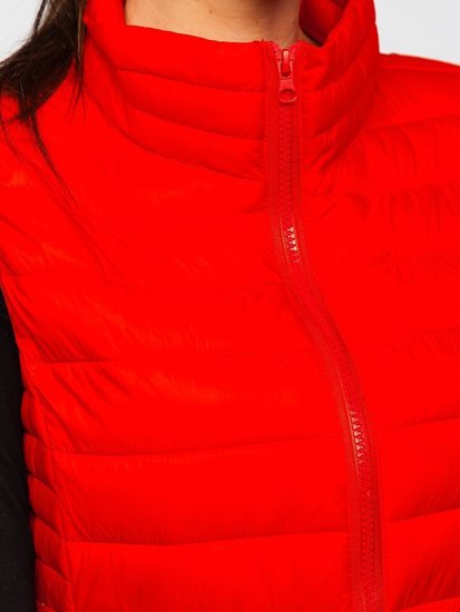 Steppelt női mellény piros színben Bolf 23038