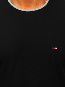 Fekete férfi t-shirt Bolf 14316