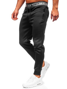 Férfi jogger nadrág fekete-ezüst színben Bolf HM383