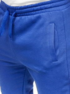 Férfi jogger nadrág kobaltkék színben Bolf CK01