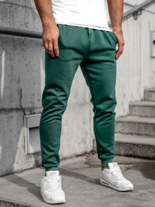 Férfi jogger nadrág zöld színben Bolf CK01
