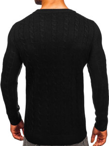 Férfi pulóver fekete színben Bolf MM6021