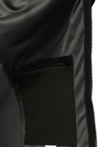 Férfi softshell dzseki khaki színben Bolf T019