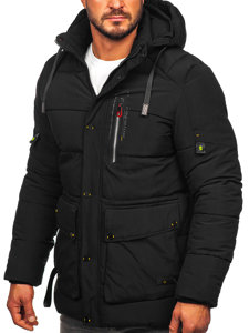 Steppelt téli férfi dzseki fekete színben Bolf 22M60