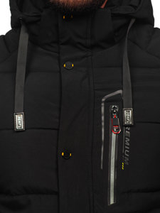 Steppelt téli férfi dzseki fekete színben Bolf 22M60