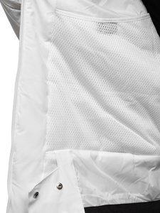 Téli férfi sportdzseki fehér színben Bolf HH011