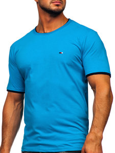 Türkisz férfi t-shirt Bolf 14316
